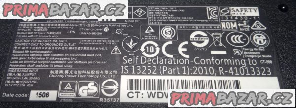 zdroj pro notebooky HP 19.5V – fotografie 2