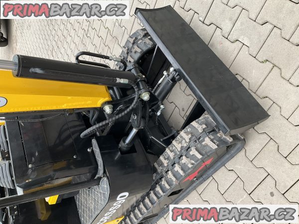 Minibagr, Bagr CR90, mimoosý, hmotnost 900 kg – fotografie 5