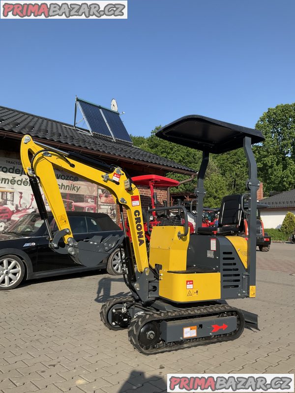 Bagr CSE10, 1000 kg, mimoosý, diesel – fotografie 1