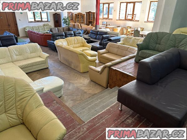 KOŽENÉ SEDAČKY - ELEKTROSPOTŘEBIČE - GASTRO VYBAVENÍ: www.bazarcentrum.cz – fotografie 1