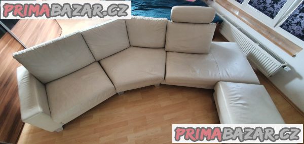 Atypická kožená sedačka – fotografie 2