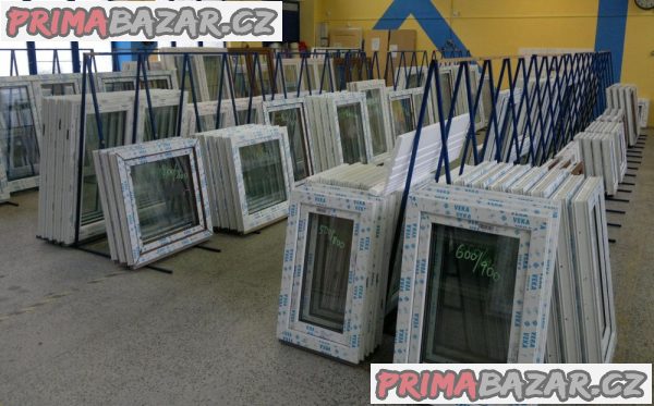 Plastové okno 60x120 zlatý dub – fotografie 4