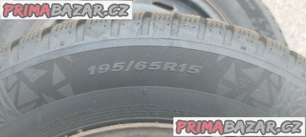 Prodám kompletní zimní kola 195/65 R15 – fotografie 5