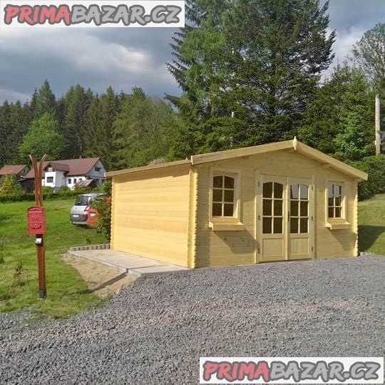 Zahradní domek 5x4 metry, síla 28mm – fotografie 3