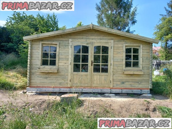 Zahradní domek 5x4 metry, síla 28mm – fotografie 4