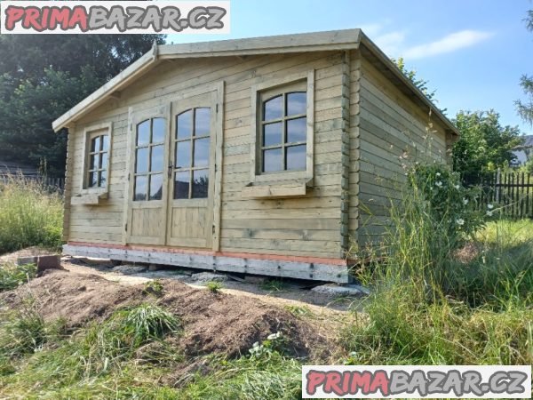 Zahradní domek 5x4 metry, síla 28mm – fotografie 5