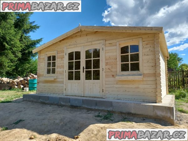 Zahradní domek 5x4 metry, síla 28mm – fotografie 6