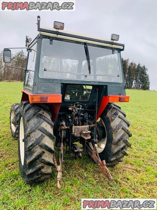 Traktor s čelním nakladačem Zetor 7245 – fotografie 3