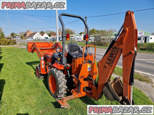 Malotraktor Kubota B-2IIOB luxusní původní stav – fotografie 2