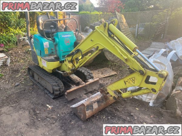 Minibagr Yanmar SV/O8 – fotografie 1