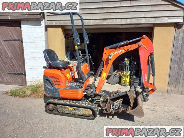 Mini bagr Kubota - 2018 – fotografie 1