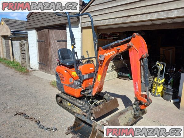Mini bagr Kubota - 2018 – fotografie 2