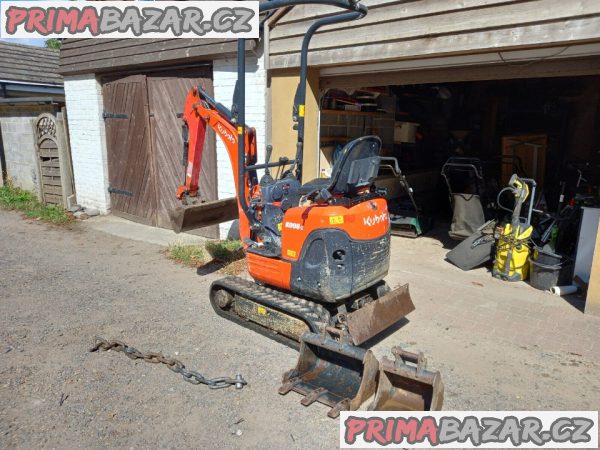 Mini bagr Kubota - 2018 – fotografie 3