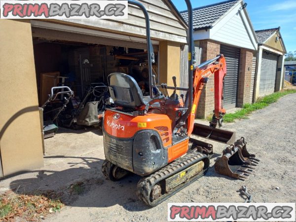 Mini bagr Kubota - 2018 – fotografie 4