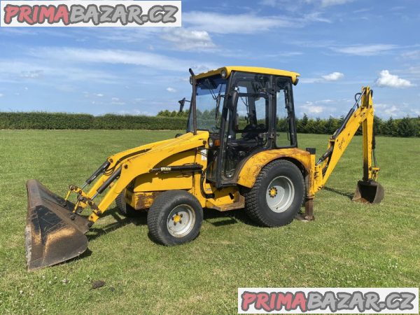 Traktorbagr Lewis Badger 3 JCB - plně funkční – fotografie 1
