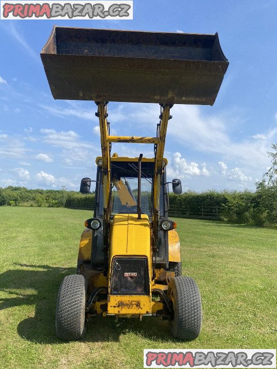 Traktorbagr Lewis Badger 3 JCB - plně funkční – fotografie 3