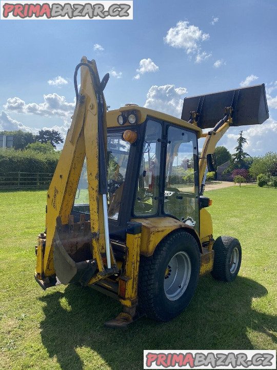 Traktorbagr Lewis Badger 3 JCB - plně funkční – fotografie 4