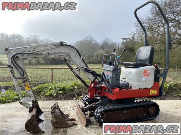 Minibagr Takeuchi  - velmi dobrý stav – fotografie 1