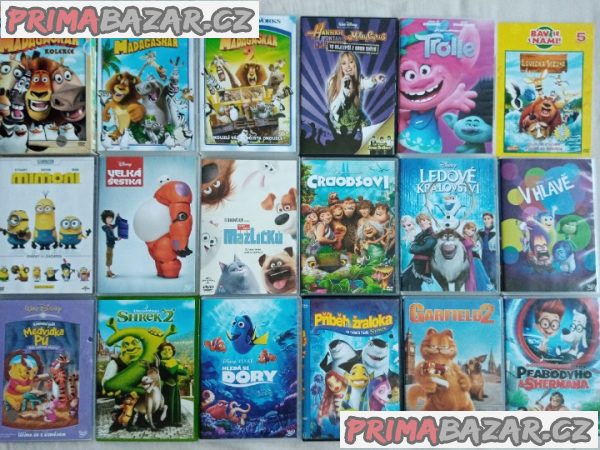 Orig.DVD detske a teenager.od 45 Kc – fotografie 6
