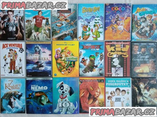 Orig.DVD detske a teenager.od 45 Kc – fotografie 7