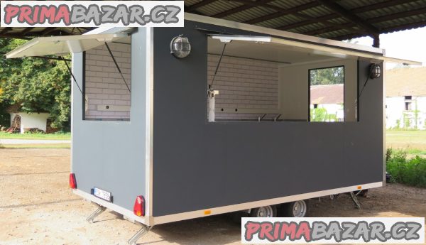 Gastro přívěs, food truck, pojízdné občerstvení, bistro – fotografie 1