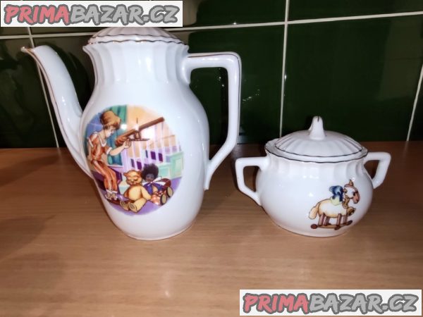 Dětský porcelánový servis – fotografie 8