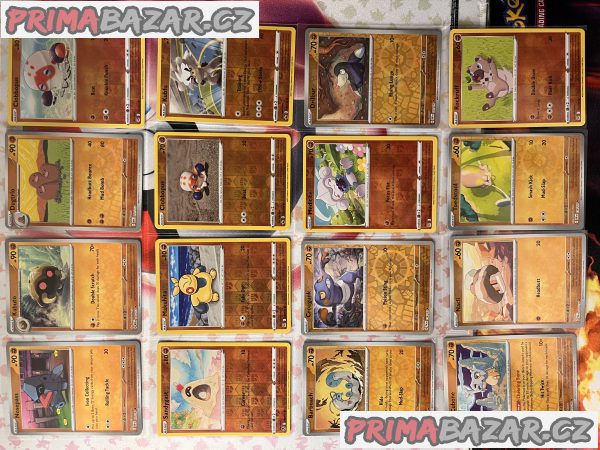 Lesklé Pokémon karty - Holo a Reverse holo – fotografie 2