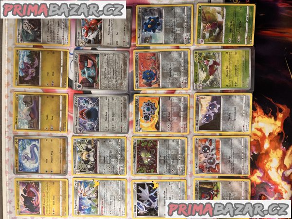 Lesklé Pokémon karty - Holo a Reverse holo – fotografie 6