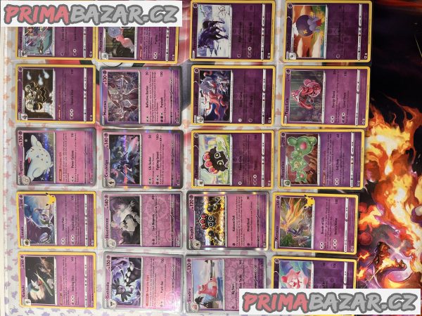 Lesklé Pokémon karty - Holo a Reverse holo – fotografie 8