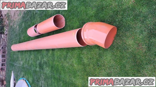 Kanalizační PVC roura průměr 300 x 5000 – fotografie 1