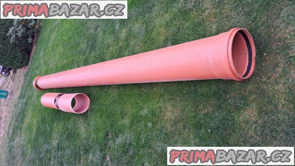 Kanalizační PVC roura průměr 300 x 5000 – fotografie 2
