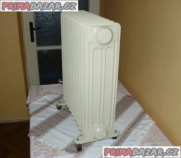 Přenosný olejový radiátor 2000 W  SUPRA Holandsko – fotografie 2