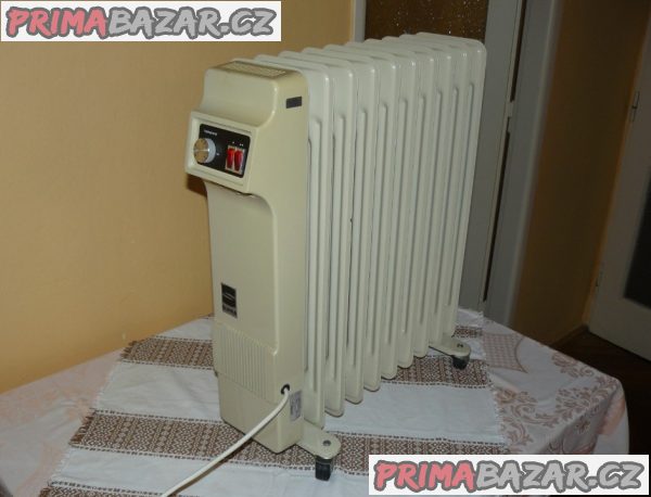 Přenosný olejový radiátor 2000 W  SUPRA Holandsko – fotografie 3