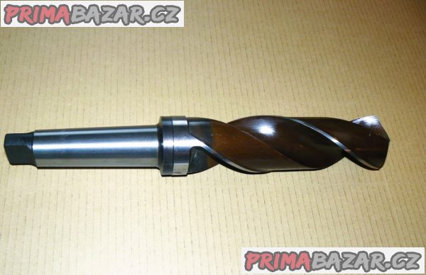 Vrták D=64 mm šroubovitý s kužel. stopkou HSS, ČSN 221140 Mk5 – fotografie 4