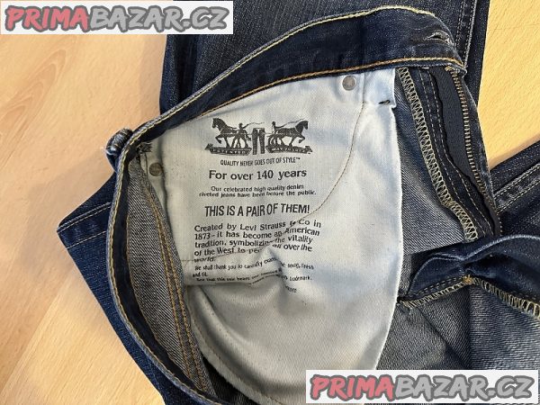LEVISKY originál pánské jeans LEVI STRAUSS Levi´s® 511 W34/L32 – fotografie 4