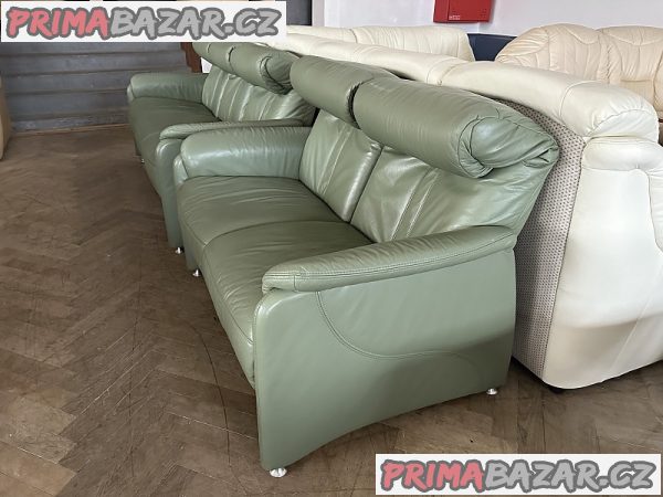 494 Kožená sedací souprava sedačka HIMOLLA 2+3 – fotografie 2