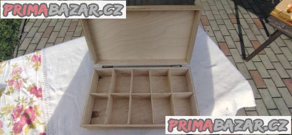 Dřevěná krabička na čaj – fotografie 3