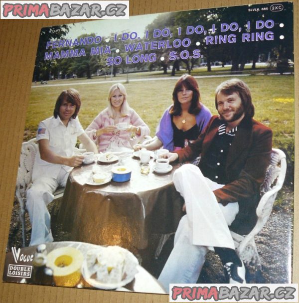 LP - vinyl  ABBA / GOLDEN DOUBLE ALBUM, Polar Music (1976) – fotografie 4