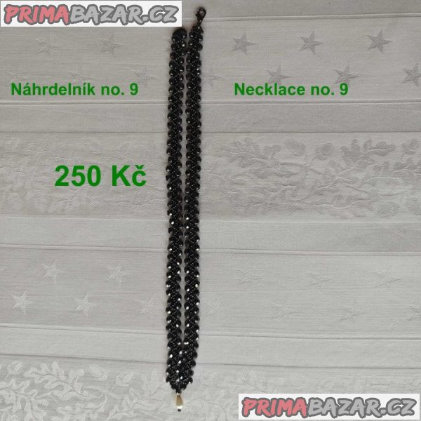 šperky Náhrdelník + náramek (ruční práce) – fotografie 1
