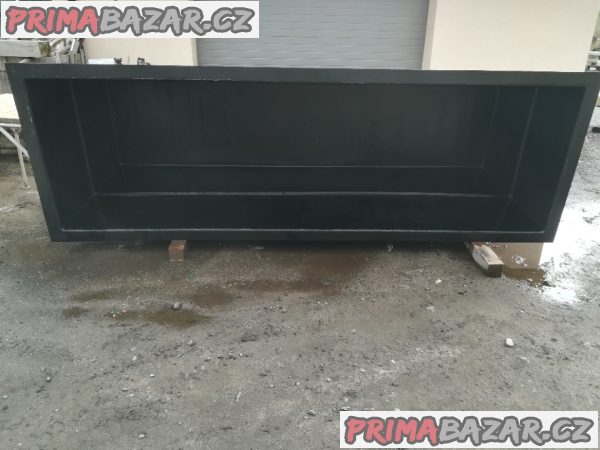 Obdélníková sklolaminátová nádoba 150x300 cm – fotografie 3