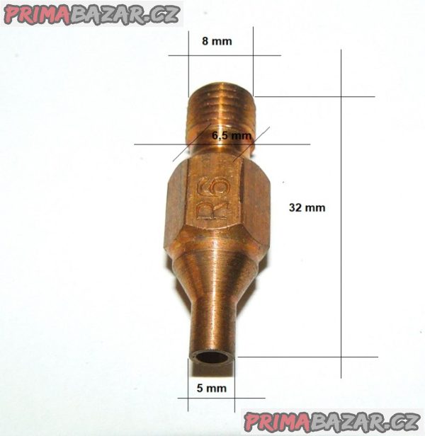 Hubice (špička) AC řezací R6 200-300 (NOVÉ) svářecí technika – fotografie 2