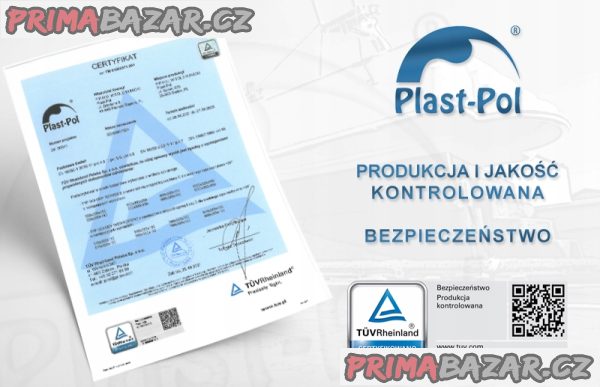 Polyesterový bazén 5,00x3,00x1,50m – fotografie 3