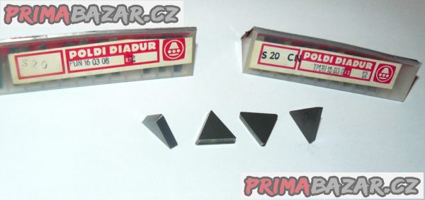 Břitové destičky univerzální -TPUN 160308 Pramet (sada) NOVÉ – fotografie 2