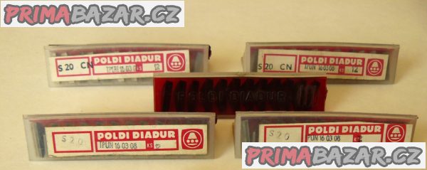 Břitové destičky univerzální -TPUN 160308 Pramet (sada) NOVÉ – fotografie 3