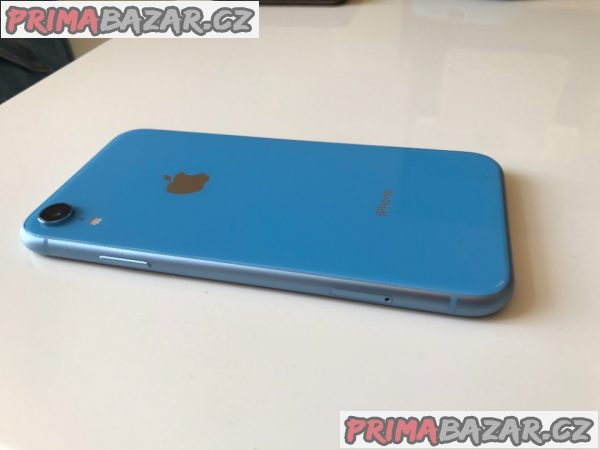 Iphone XR 64 GB Modrý - Perfektní stav! – fotografie 7