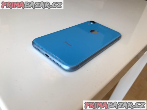 Iphone XR 64 GB Modrý - Perfektní stav! – fotografie 9