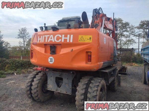 Prodám kolový bagr Hitachi ZX140W-5B Zaxis – fotografie 4