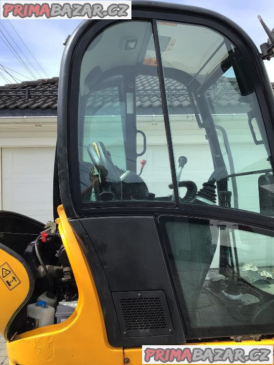 Minibagr JCB 8OI8TS- plně funkční – fotografie 5