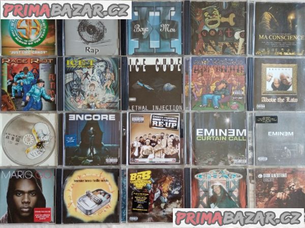 Orig. CD,DVD,MC kazety RAP hip-hop od 129 Kč – fotografie 2