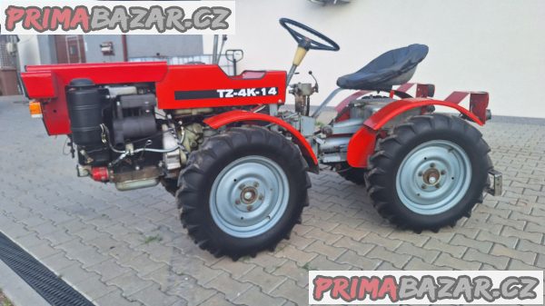 malotraktor TZ-4K-14 s motorem dvouválec – fotografie 9